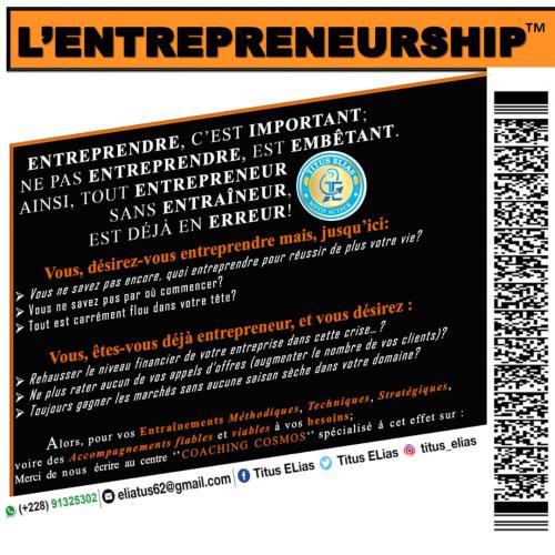 l'entrepreneurship