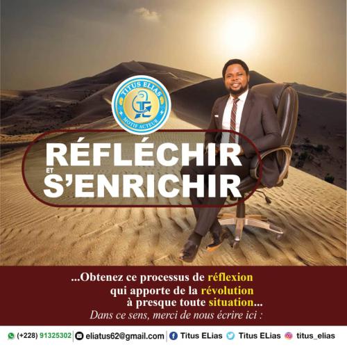 réfléchir et s'enrichir